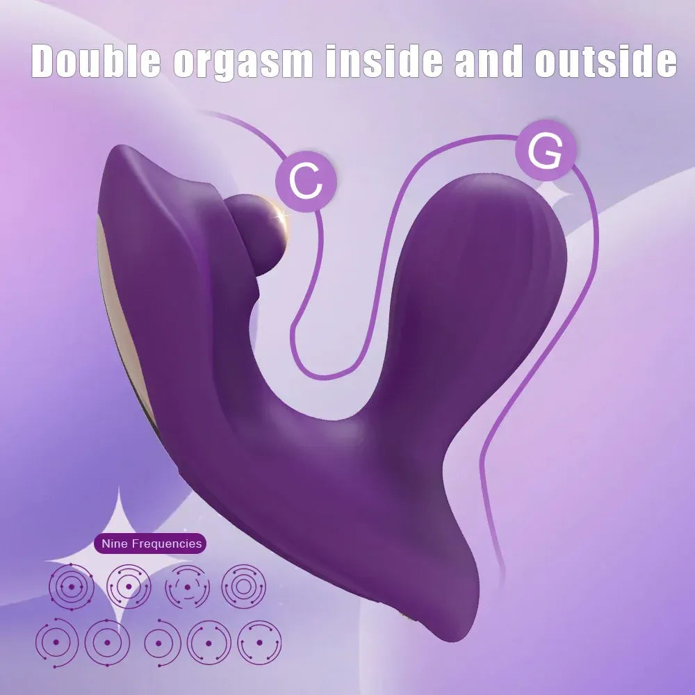 Vibrating Panties for Women G Spot Stimulation Masturbation Toy for Couples - Pink