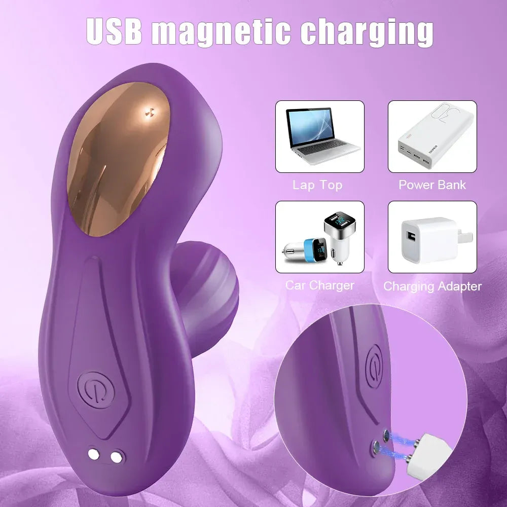 Vibrating Panties for Women G Spot Stimulation Masturbation Toy for Couples - Pink